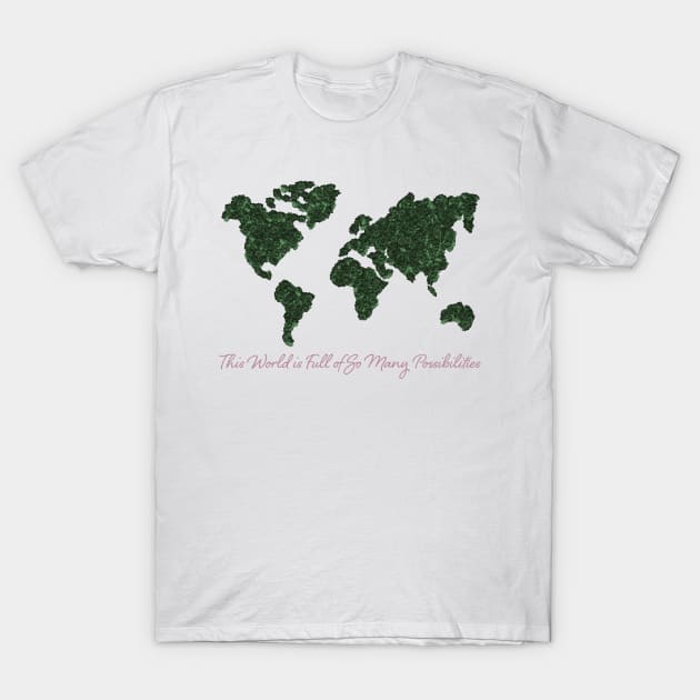 Rose's Earth T-Shirt by aecdesign